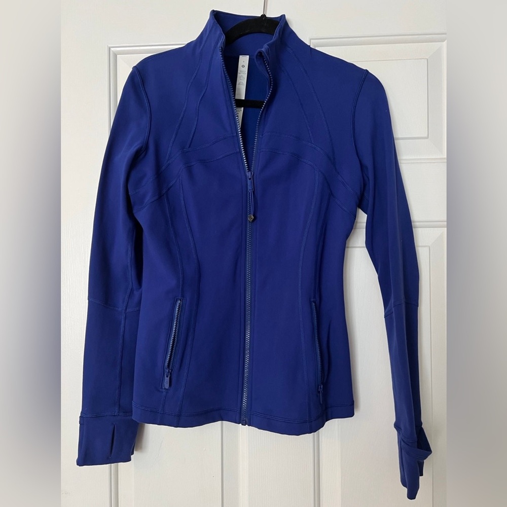 Lululemon Define jacket larkspur color